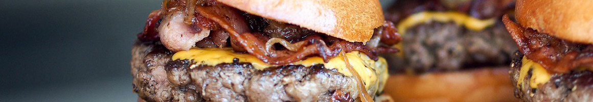 Eating American (New) Burger at The Chop Shop restaurant in Lakeland, FL.